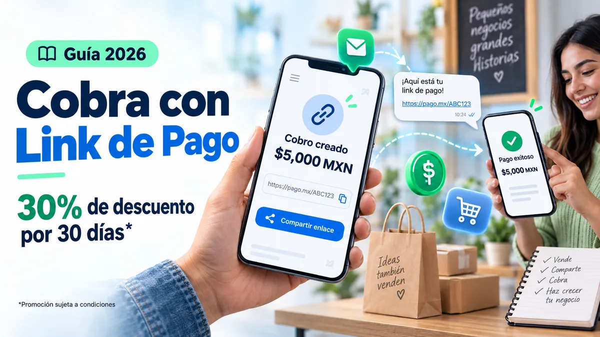 Cómo cobrar con Link de Pago de Mercado Pago y obtener $30