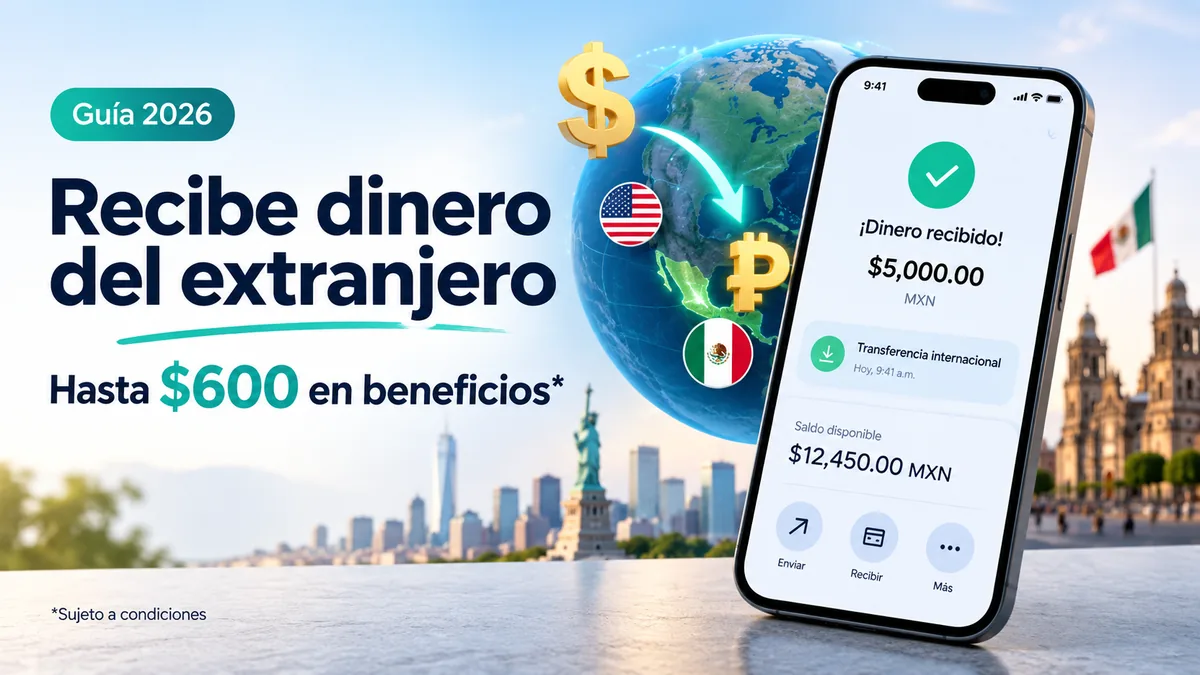 Cómo recibir dinero del extranjero en Mercado Pago y obtener hasta $600
