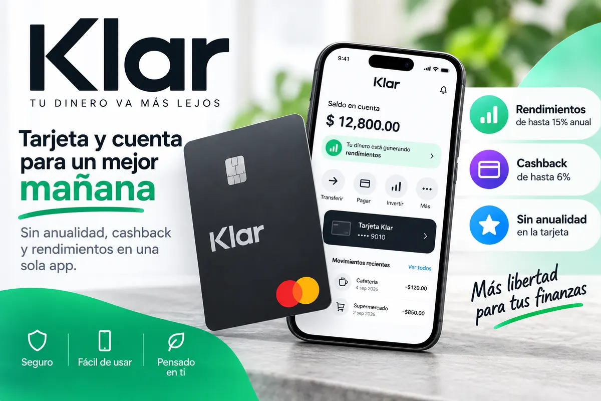 Klar rendimientos: ¿cómo funciona y cuánto puede crecer tu dinero?