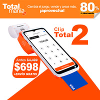 Terminal Clip Total 2 Internet Gratis Impresora De Tickets 2 cupon descuento oferta promocion naranja