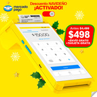 ¡Últimas horas: Buen Fin! terminal smart 2 mercado pago amarilla promocion navidad